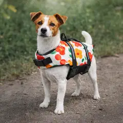 GENERICO - CHALECO SALVAVIDAS PARA PERROS - TALLA S + REGALO INCLUIDO