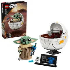 LEGO - Star Wars 75403 Grogu™ con Aerocuna (1048 piezas)