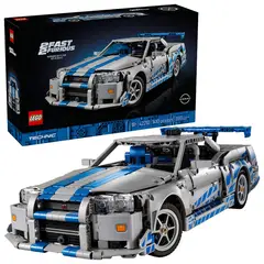 LEGO - Technic 42210 Nissan Skyline GT R34 Fast and Furious (1410 piezas)