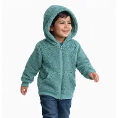 TIFANTI - Casaca de peluche Unisex para niño o niña