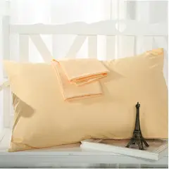 TIOZONEY - Fundas de almohada de algodón 2 pcs 50 x90 cm