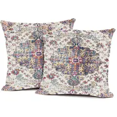 TIOZONEY - Fundas de Almohada de Decorative 2 PCS 45 x 45 cm