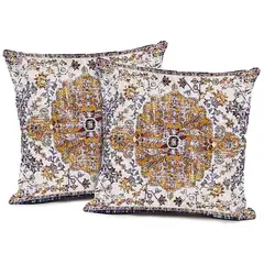 TIOZONEY - Fundas de Almohada de Decorative 2 PCS 45 x 45 cm