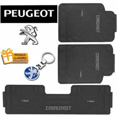 UNIVERSAL - PISO PROTECTOR ALFOMBRA TAPIZ PARA VEHICULOS PEUGEOT
