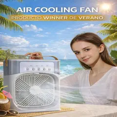 GENERICO - Ventilador Enfriador Portátil Air Cooling Fan