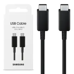 SAMSUNG - Cable Tipo C 5a 100w 1.8m Super Carga Rápida 2.0