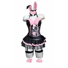 GENERICO - DISFRAZ DE CONEJITA CORSET LENCERIA SEXY