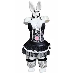 GENERICO - DISFRAZ DE CONEJITA CORSET LENCERIA SEXY