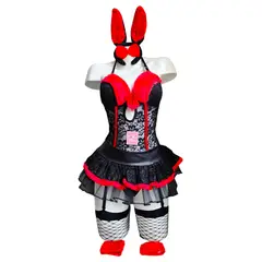 GENERICO - DISFRAZ DE CONEJITA CORSET LENCERIA SEXY