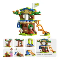 TIOZONEY - Juguete Para Niños Casa de Muñecas Armable