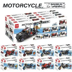 TIOZONEY - Juguete Para Niños Set de Motos Armables