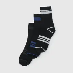 COLLOKY - Medias 3/4 Casual Kid Niño Negro