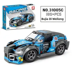 TIOZONEY - Juguete Para Niños Auto Deportivo Bujia Armable