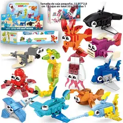 TIOZONEY - Juguete Para Niños Set de Underwater World Armables