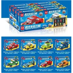 TIOZONEY - Juguete Para Niños Set de Autos Armables