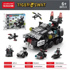 TIOZONEY - Juguete para Niños Tanque Swat Armable