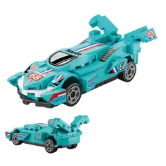 TIOZONEY - Juguete para Niños Auto Celeste Armable