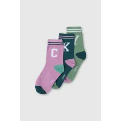 COLLOKY - Medias 3/4 Niña C3Pe0670I24 Verde