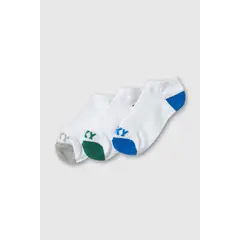 COLLOKY - Medias Cortas Niño C1Pe2110V25 Blanco