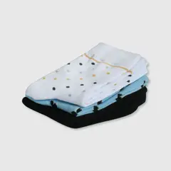 COLLOKY - Medias 3/4 Casual Kid Niña Negro