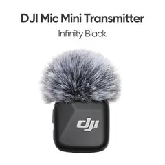 DJI - Mic Mini transmisor de micrófono negro infinito - Reacondicionado Casi Nuevo