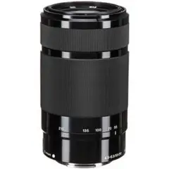 SONY - E 55-210mm f45-63 OSS Lente Caja Blanca - Negro