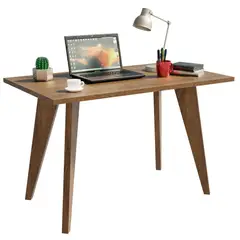 MADESA - Mesa Rectangular para Escritorio 5319 120 cm Marrón