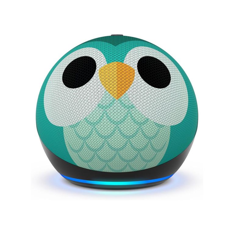 Alexa Echo Dot Kids 5TH Gen - Parlante inteligente para niños con Alexa diseño Owl