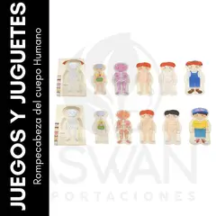 GENERICO - Rompecabeza del cuepo Humano