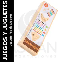 GENERICO - Juguete Pez de Madera