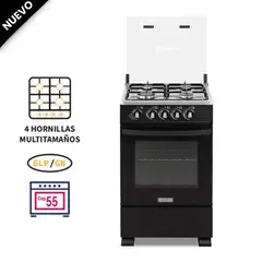 MIRAY - Cocina a Gas IRIS PLUS GLP 4 Hornillas