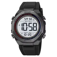 SKMEI - Reloj Iron Hombre Digital Dual Deportivo Multifunción 2513