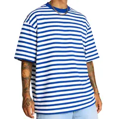 GENERICO - Polo Hombre Oversize Rayas