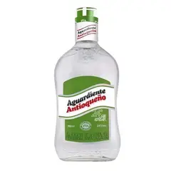 GENERICO - AGUARDIENTE ANTIOQUEÑO VERDE 24º SIN AZUCAR 750 ML