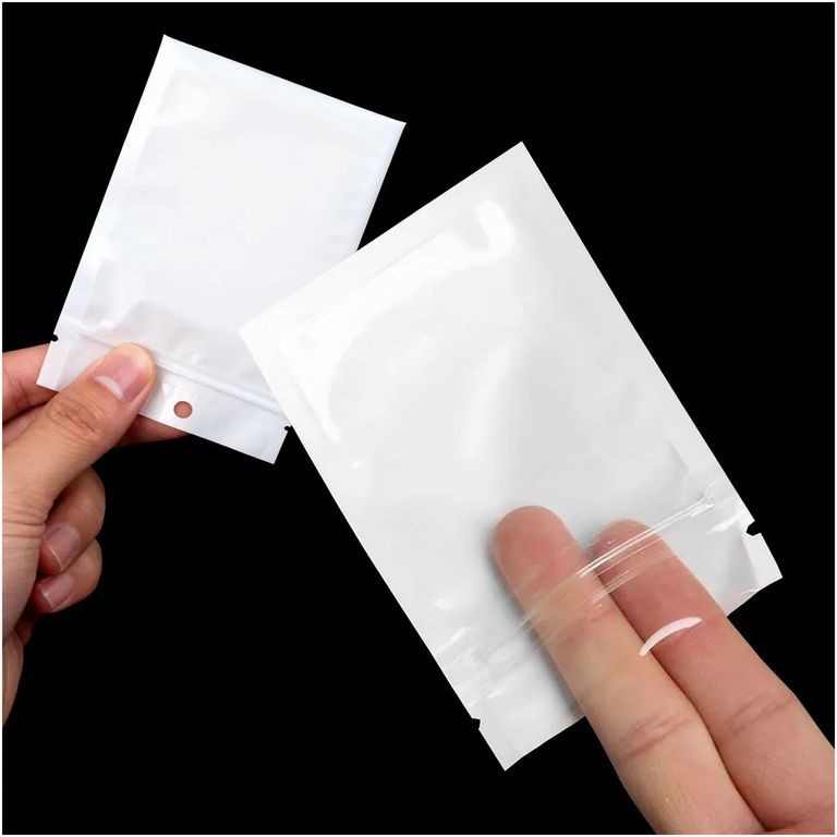 Bolsa con cierre hermético Zip de cremallera 100 Unidades