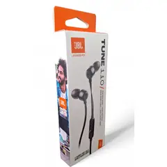 JBL - Audifono con cable 3.5 MM T110 negro TUNE 110