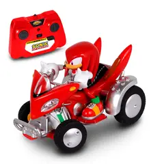 GENERICO - AUTO DE JUGUETE KNUCKLES RC ATV CON LUCES