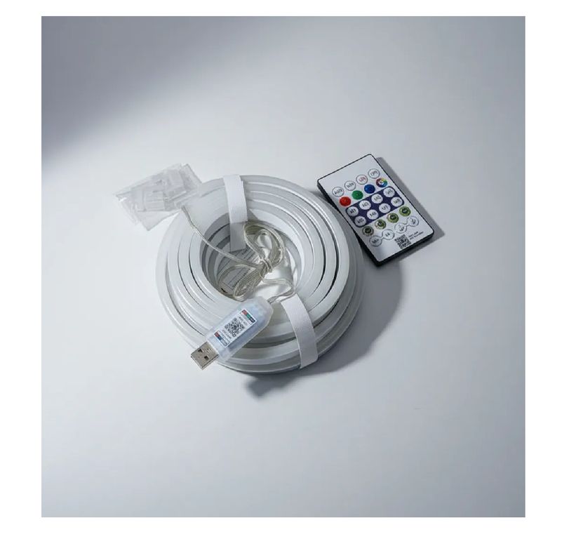 Cinta Led Rgb 5m 5v Led-neon-rgb-magic