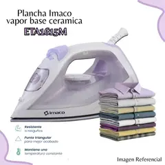 Imaco - Plancha a Vapor de 1600W - ETA1615M