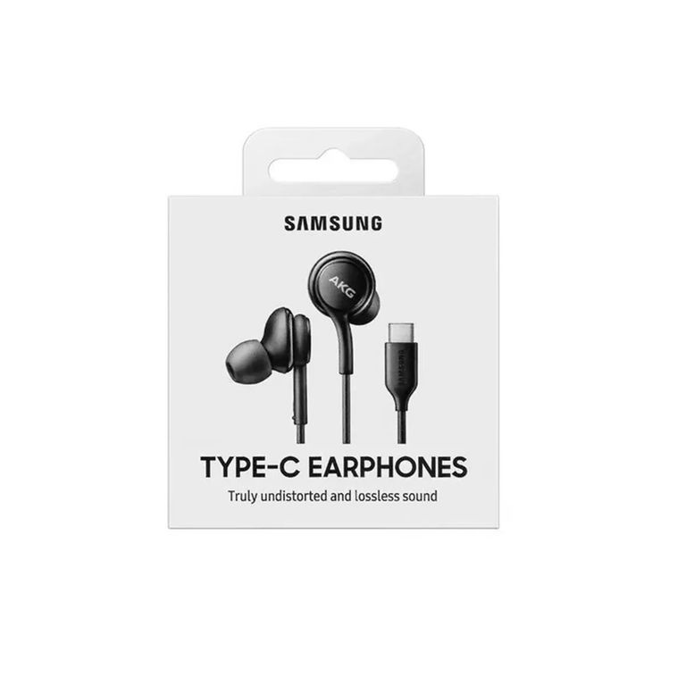 Audifonos Originales AKG Tipo C para S23 Plus - Negro