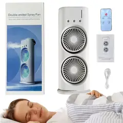 GENERICO - Ventilador tipo torre Portátil USB- Recargable 3 Velocidades cda uno