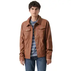 LEVIS - Casaca Hombre Trucker Café