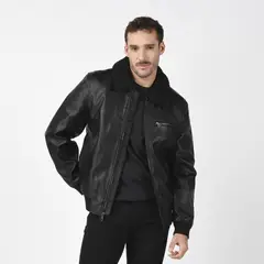 LEVIS - Casaca Hombre Aviator Jacket Negro