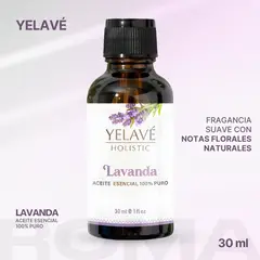 GENERICO - ACEITE ESENCIAL LAVANDA 30ML YELAVÉ