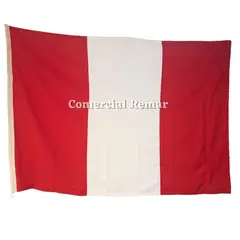 PERU - Bandera de 180x120cm para Izar de Alto Rendimiento Sin Escudo