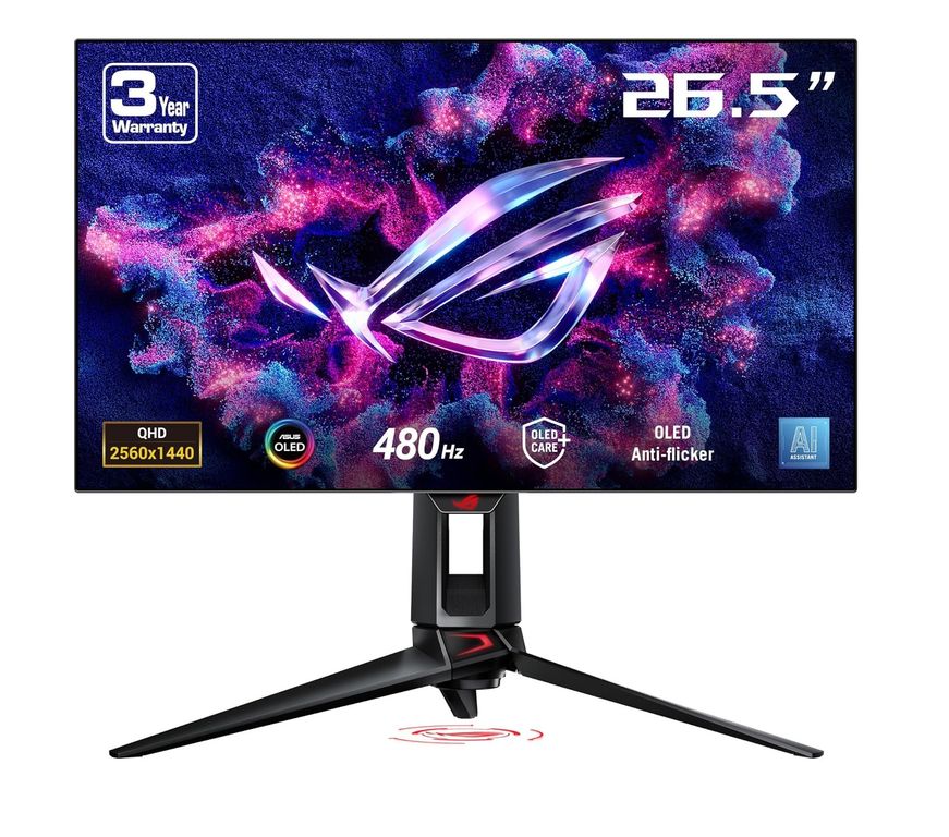 Monitor Gamer ROG Swift OLED PG27AQDP 27” QHD 480Hz 003ms