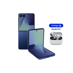 SAMSUNG - Celular Galaxy Z Flip7 256GB Blue Shadow