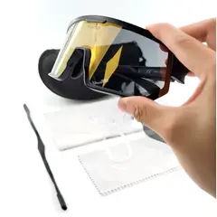 GENERICO - Lentes gafas deportivas running trail ciclismo intercambiable Amarillo