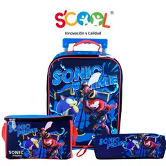 SCOOL - MALETA EN SET ESCOLAR SONIC PRIME