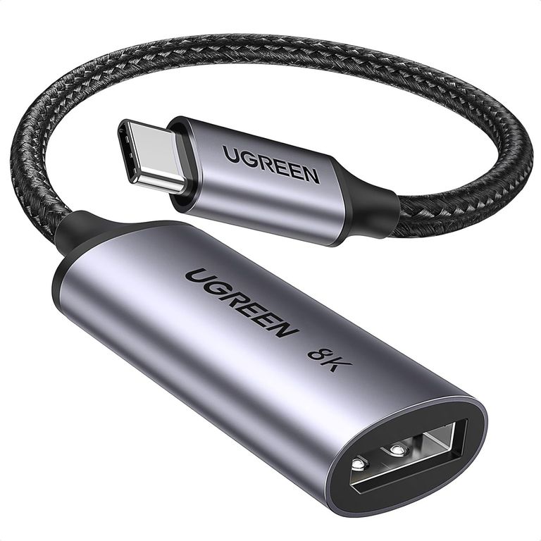 Adaptador USB-C a DisplayPort 1.4 de 8K a 60Hz 4K a 240Hz